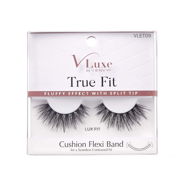 VLuxe by i-Envy False Eyelashes True Fit Lashes Soft & Natural Volume (Lux Fit)