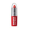 Ruby Kisses Super Rich Creme Lipstick, Hydrating Full Coverage Long Lasting Highly Pigmented Smooth Apply Lip Makeup for Women Men (Dangerous Orange)