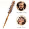 SUNBIRD Small Round Brush,Mini Plastic Nylon Hair Brush, Light And Convenient,1.2 inch ，Volume,Styling,Curling & Curly,Wavy,Thick,or Thin Hair on Men & Women