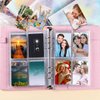320 Pockets A5 Binder Inserts, JIQEZNL Premium 4 Pocket Card Binder Sleeves, 2.5x3.5 Inch Double Side A5 Pockets for 6 Ring Binder, A5 Small Plastic Sleeves for Trading Card, Baseball Card, Photocard