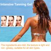 Luxury Intensive Tanning Gel, Haute Tanning Gel, Natural Tanning Accelerator Cream Gel, Brown Tanning Gel for Sunbeds & Outdoor Sun (2PCS)