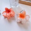 Gyaru Hair Clip Flower Gyaru Hair Pins Hair Accessories Hawaiian Flower Pins Wonderful Gift Goth Accessories Punk Alt Accessories (flower set)
