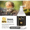 Generic Snail Mucin 92% Nourishing Body Cream Body Milk With Vitamin C, Moisturizing, Firming Skin, Refreshing, Non Greasy, Easy To Absorb, Suitable For All Skin Types (10.1 oz Body Cream)