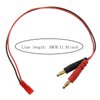 ZZHXSM JST Male to 4mm Banana Plug Battery RC Balanced Charging Cable Connector Adaptor Lead Cable (30CM/20AWG)