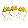 The Crème Shop Gudetama Glow Sheet Mask (3 Count) Vitamin C, Niacinamide, Collagen, Brightening, Oil Control & Revitalizing Youthful Glow