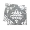 20-ct 13x13 Thanksgiving Napkins Chirstmas Napkins for Decoupage Mother's Napkins Gray Silver Decorative Napkins Father's Napkins Lunch Dinner Cocktail Napkins Grey Napkins for Wedding Funeral