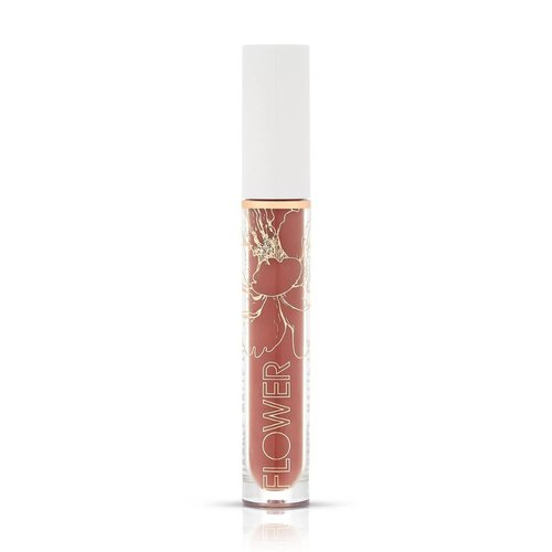 Flower Beauty Miracle Matte Liquid Lip Color - Vividly Bold & Creaseless Matte Liquid Lipstick, Comfortable All Day High Impact Makeup Color (Bare Honey)