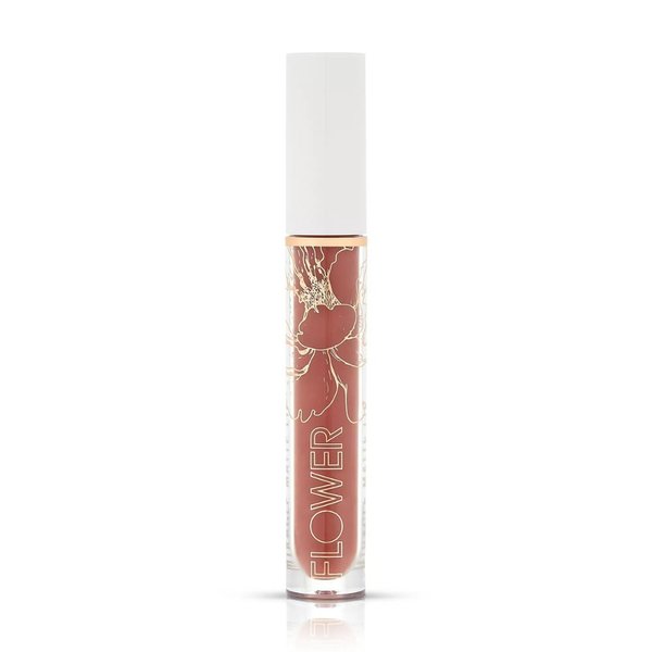 Flower Beauty Miracle Matte Liquid Lip Color - Vividly Bold & Creaseless Matte Liquid Lipstick, Comfortable All Day High Impact Makeup Color (Bare Honey)