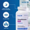 MAJOR Simethicone Gas Relief 80 mg - Anti Flatulence, Bloating and Gas Pressure Aid - 100 Chewable Tablets (1 Pack)