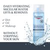 Eucerin Hydrating 3-in-1 Micellar Water, Formulated with Hyaluronic Acid, 6.8 Fl Oz Bottle