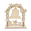 DIY Wood Patriotic Let Freedom Ring Tabletop Decoration Craft Kit, Makes 1
