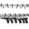 Safety Storage Easy Use Gun Hanger - Made in USA - Original Handmade Pistol Hangers for Gun Safe Organization - 6 Pack