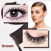 Brown Lash Colored Mascara Makeup Volumizing Volume Building Waterproof Sensational Washable Lengthening Natural Long-Lasting… (Brown)
