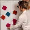 Boogie Board VersaNotes Expansion Pack, Ruby Pink - Reusable Dry-Erase Sticky Note Alternative 3-Pack for Home and Office, 4x6 Writing Surface with Instant Erase (VersaPen Stylus Not Included)