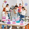 Konsait 10 PCS Music Themed Party Decorations Girls Singer Honeycomb Centerpieces Birthday Centerpieces for Tables Kids' Party Centerpieces Birthday Table Decoration for Party Decor Supplies