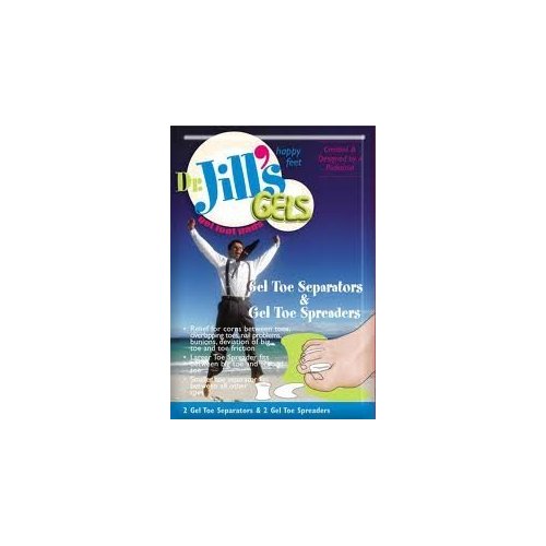 Dr. Jill's Gel Toe Separators & Spreaders