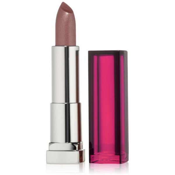 Maybelline Color Sensational Lipstick, Lip Makeup, Cream Finish, Hydrating Lipstick, On The Mauve, Mauve ,1 Count