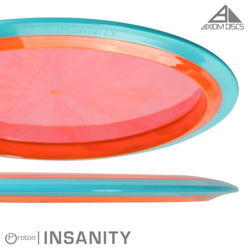 Axiom Discs Proton Insanity Disc Golf Distance Driver (165-170g / Colors May Vary)