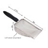 FIRSAL Cat Litter Scoop Stainless Steel Mesh Scooper Long Handle Deep Shovel Non-Stick Coated Metal Litter Scoop for Litter Box Kitten Pooper Lifter (Hole:3.8mm/Regular Cat Litter Scoop)