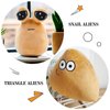 KPPZIQ Alien Stuffed Plush Toy, Kawaii Stuffed Alien Plush Doll for Birthday Gifts (8.6inch)