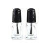 37YIMU 20 Pieces Empty Nail Polish Bottles with Brush Cap, Clear Glass Bottle Container (2ml)