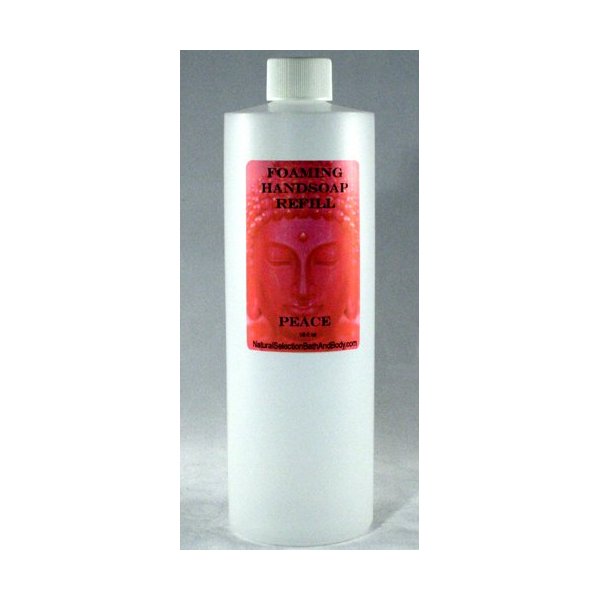 Natural Selection Bath and Body 16 oz Foaming Hand Soap Refill Bottle Clarity