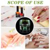 Beaupretty Nail Dappen Dish Nail Dappen Dish with Lid Crystal Glass Manicure Nail Cup Nail Liquid Cup with Lid for Acrylic Nails