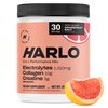Harlo - Grapefruit Salt Electrolyte Drink Mix w/Bovine Collagen & Creatine - Creatine Monohydrate Powder - Energy Drink Powder - Pre Workout Powder - Sugar Free Energy Drinks - Post Workout Recovery