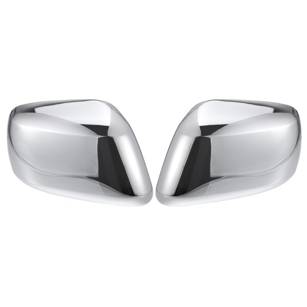 X AUTOHAUX 1 Pair Car Exterior Chrome Plated Full Mirror Cover Covers Cap Overlay for Nissan Frontier for Nissan Pathfinder for Nissan Xterra 2005-2015