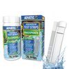Phosphate Test Strips for Freshwater & Saltwater Fish Tank - Testing Strips for Fresh & Salt Water Aquarium - Lab Grade Water Tester Kit - 25 Count