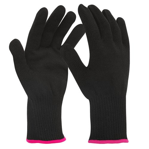 WLLHYF Professional Heat Resistant Glove for Hair Styling Cotton Material, Protects Hands, 2 Piece