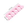 Emivery 50 PCS Pink Nail Art Toes Separators Fingers Foots Sponge Polish Manicure Pedicure for Women And Girl