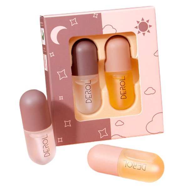 TTYRBF 2Pcs Lip Plumper Set,Lip Plumper,Natural Lip Plumper kit,Day and Night Lip Plumper