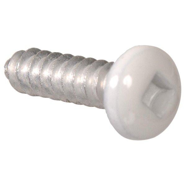The Hillman GroupThe Hillman Group 35242 Pan Head Square Drive Sheet Metal Screw 10 x 3/4 60-Pack,White
