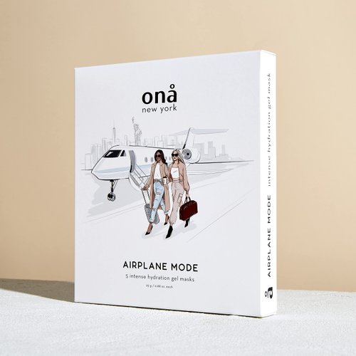 ONA NEW YORK Airplane Mode - 5 Intense Hydration Gel Mask 25 grams each