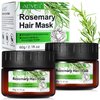 NIFEISHI Organics Rosemary Hair Masque, Hair Treatment Mask, Repairs Damage Hair Root, Essential Oil & Biotin Deep Treatment, Deep Conditioner Suitable for Dry & Damaged Hair-60g