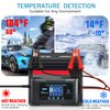 20 Amp Lithium Battery Charger, 12V and 24V Lifepo4,Lead-Acid(AGM/Gel/SLA..) Portable Car Battery Charger,Battery Maintainer, Trickle Charger, and Battery Desulfator for Car,Boat,Motorcycle…