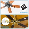21 Pieces 6 Sets of Ceiling Fan Blade Balancing Kit Fan Weight Balancing Kit Include 6 Pieces Self Adhesive Metal 5g Weight 9 Pieces Metal Self Adhesive 3g Weight 6 Pieces Plastic Fan Balancing Clip