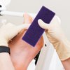 2pcs Foot Care Exfoliator Pedicure Tool Foot Pumice Stone Block Remover Scrubber Dead Hard Skin Remover Cleaner remover for feet(Purple)