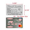 DEGASKEN Happy 29th Birthday Card, 29 Year Old Birthday Gifts for Men Women Him Her, Permanent Engraved Steel Wallet Card