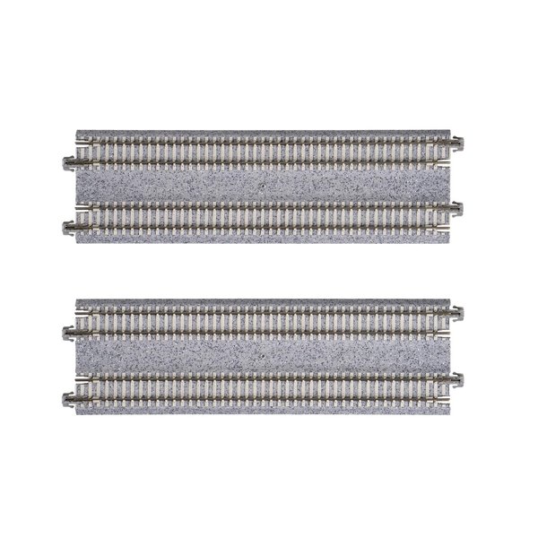 Kato USA Inc. N 7-5/16 Double Track Straight Concrete Ties 2 KAT20012 N Track