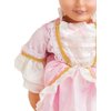 Little Adventures Pink Parisian Princess Doll Dress - Doll Not Included - Machine Washable Child Pretend Play and Party Doll Clothes with No Glitter
