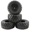 GDOOL 4 Packs RC Cars Tires Wheels Spare Parts 90115 for 1:12 Bruhless Brushed 903 HM121 YC300 RC Car Trucks(4 PCS)