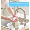 May Medic Baby Powder Double Scented Foaming Hand Soap, Moisturizing Foam with Fig and Pomegranate Extract, Vegan Wash for Bathroom and Kitchen, 10.14 fl oz No Box