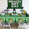 82Pcs Football Party Decorations - Including Football Plates and Napkins, Football Tablelcoth for Kids Fans Tailgate Gameday Football Party Supplies, Serve 20