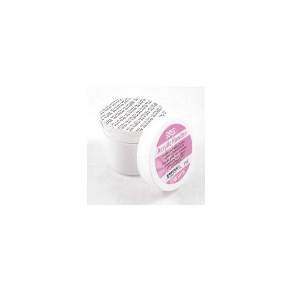 Sassi Acrylic Powder Professional Salon Quality 2oz White, Strengthens nail, nail beauty, nail polish, nail art, decorate your nails, cosmetics, nail powder,