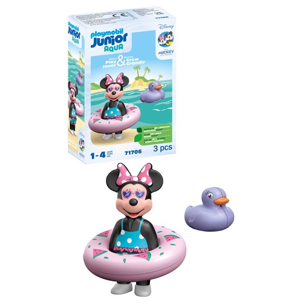 Playmobil Junior & Disney: Minnie Mouse's Beach Trip