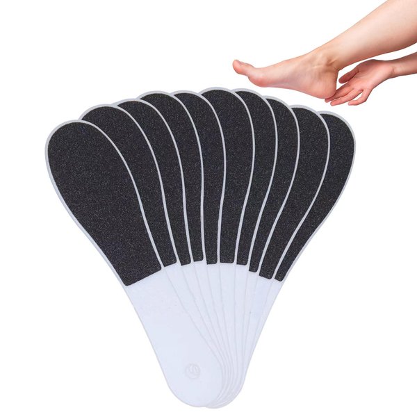 Agirlvct 10 Pack Foot File Callus Remover for Feet, Double Side Foot Scrubber,Professional Foot Sander for Dead Skin Foot Rasp Pedicure Tool for Women Mother Manicure Beauty Shop Spa Smoothing Skin
