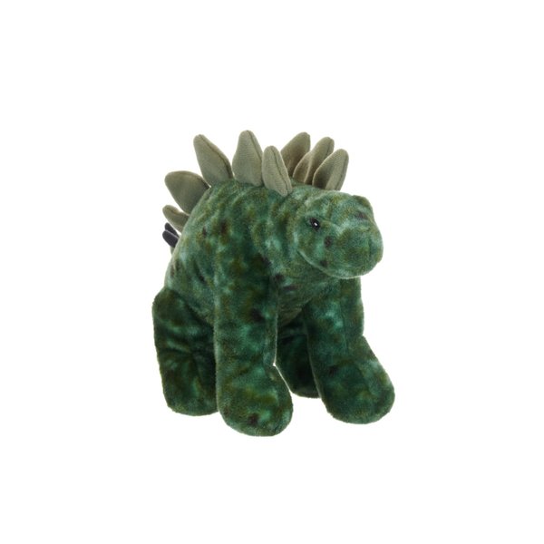 Wild Republic Cuddlekins Eco Mini Stegosaurus, Stuffed Animal, 8 Inches, Plush Toy, Fill is Spun Recycled Water Bottles, Eco Friendly