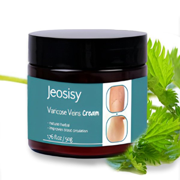 jeosisy Varicose Vein Cream - Varicose Veins Cream for Legs, Varicose & Spider Veins Soothing Leg Cream (light blue, 50g)